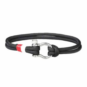 Killer Deals Custom Fashion Nautical Nylon Rope Shackle Clasp Bracelet- M/L