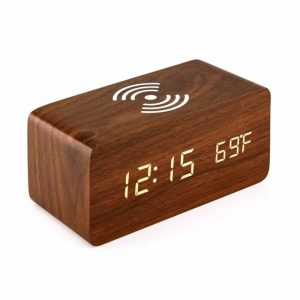 10021-700×700-1 Killer Deals LED Digital Wooden Alarm Clock Wireless Charger Pad