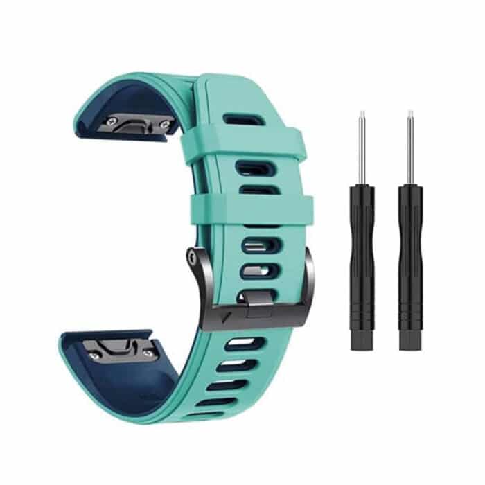 Killer Deals 22mm Silicone Strap for Garmin Fenix 5/ 6/ 7 & Forerunner 745 - Image 16