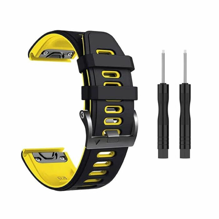 Killer Deals 22mm Silicone Strap for Garmin Fenix 5/ 6/ 7 & Forerunner 745 - Image 17