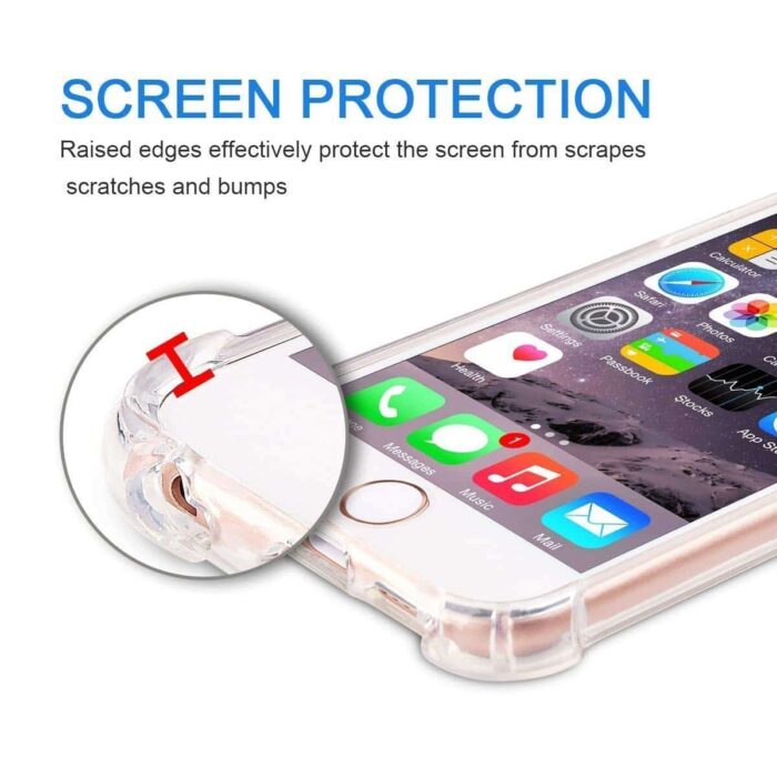 Killer Deals Shockproof Gel Back Cover Phone Case for iPhone 7+ (Clear) - Image 3