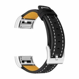 10111-700×700-1 Killer Deals Leather Watch Strap for Fitbit Charge 2- Black