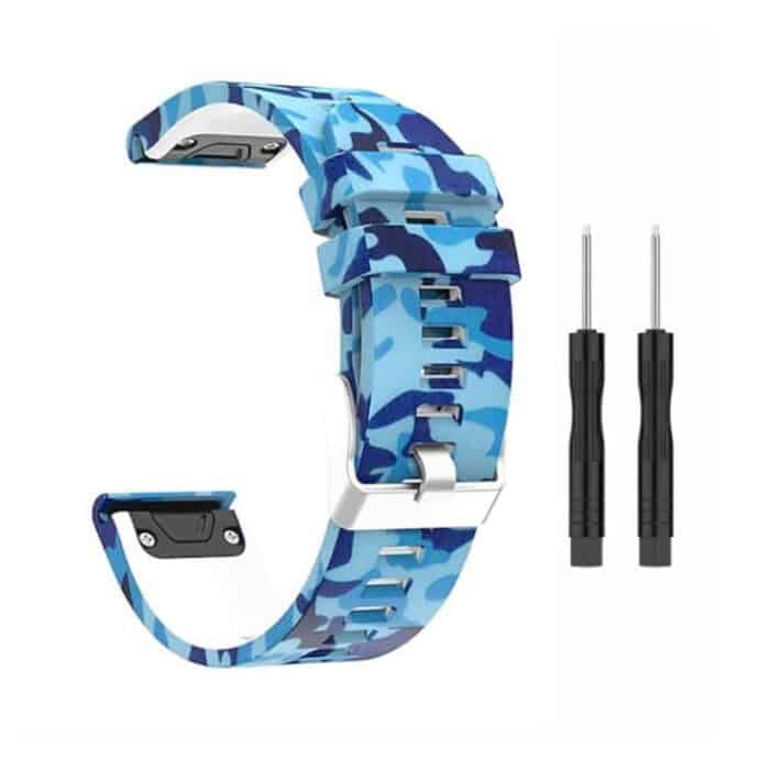 Killer Deals 22mm Silicone Strap for Garmin Fenix 5/ 6/ 7/ 935/ 945/ S60 - Image 17