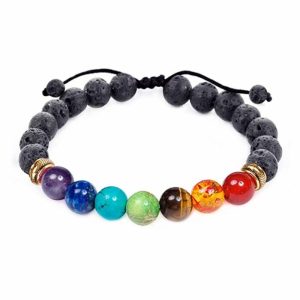 10358-700×700-1 Killer Deals 7 Chakra Healing/Meditation Rainbow Crystal Stone Adjustable Bracelet