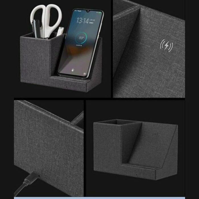 Killer Deals Fast 10W Wireless Smartphone Charger Desk Organizer Box - Image 3