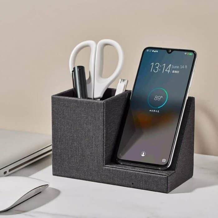 Killer Deals Fast 10W Wireless Smartphone Charger Desk Organizer Box - Image 4