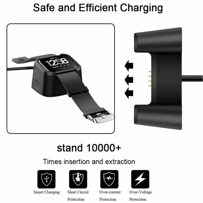 Killer Deals Replacement USB Charger Cable for Fitbit Versa/ Versa Lite - Image 2