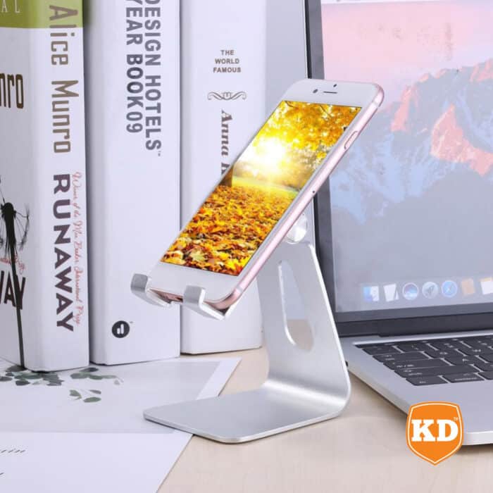 Killer Deals Mobile Phone Desktop Adjustable Dock Cradle - Silver - Image 5