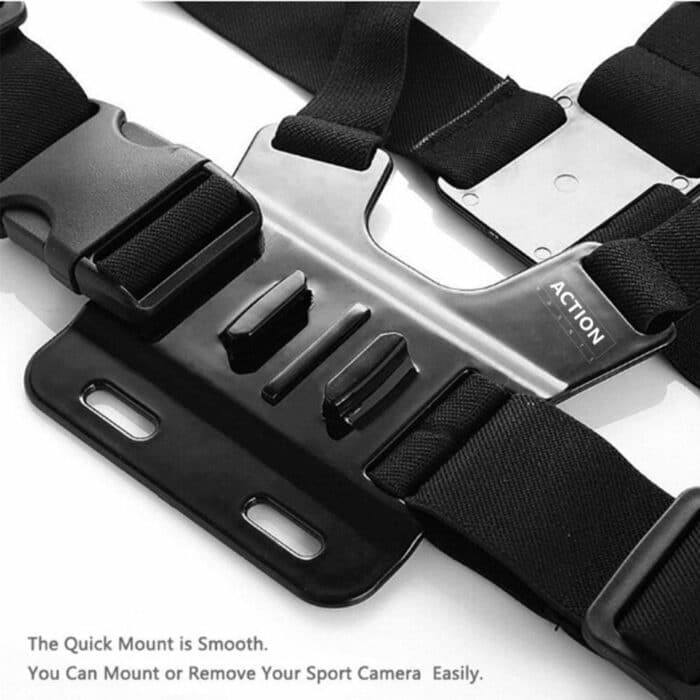 Action Mounts Hands-Free Adjustable Chest Harness for GoPro Hero 5/ Hero 4 - Image 4