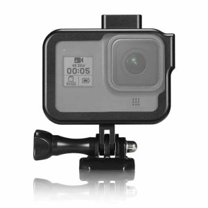 10530-700×700-1 Action Mounts Gopro 8 Aluminum Frame & hot shoe mount (AM802)