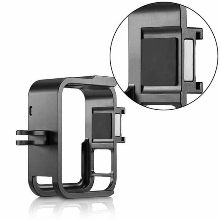 Action Mounts Gopro 8 Aluminum Frame & hot shoe mount (AM802) - Image 2