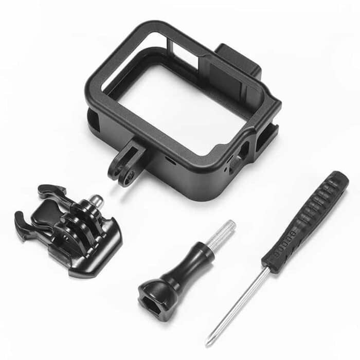 Action Mounts Gopro 8 Aluminum Frame & hot shoe mount (AM802) - Image 5