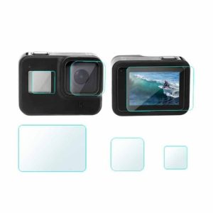 10533-700×700-1 Action Mounts GoPro Hero 8 screen protector film kit - 3 pc set (AM805)