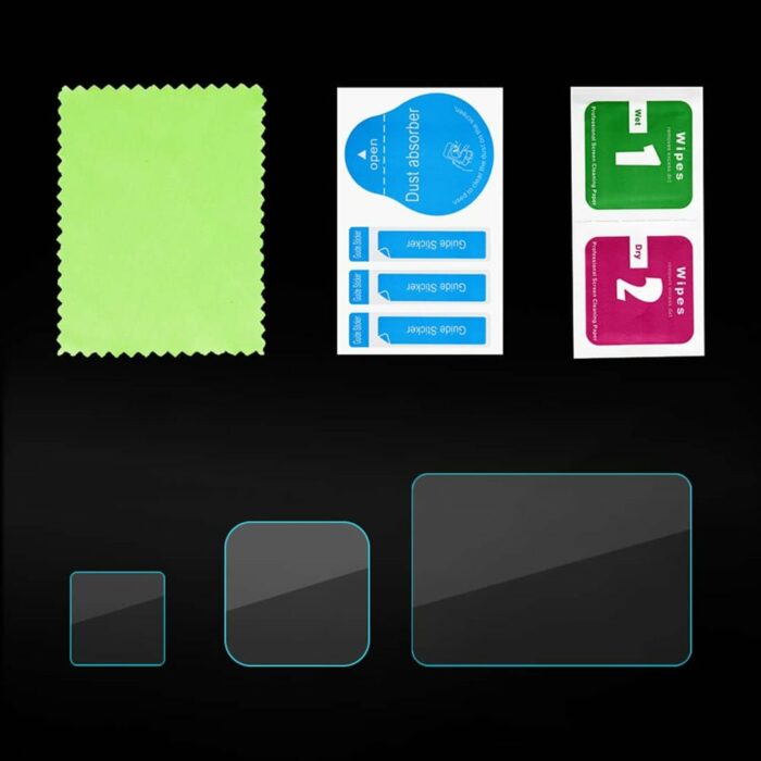 Action Mounts GoPro Hero 8 screen protector film kit - 3 pc set (AM805) - Image 4