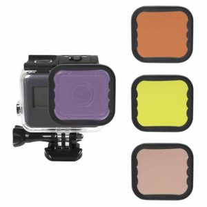 10542-700×700-1 Action Mounts Protective Casing 4-in-1 Lens Filters for GoPro Hero 5