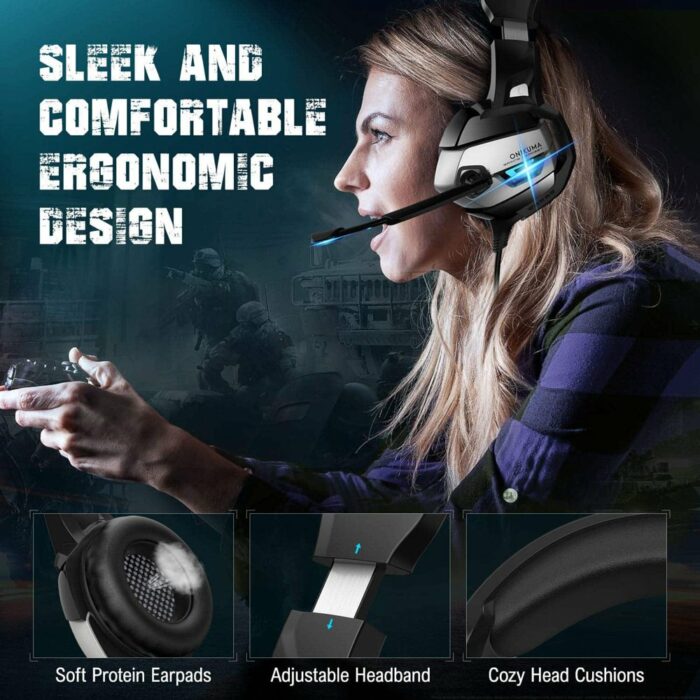 Killer Deals ONIKUMA K5 Stereo Gaming Headset for PS4/PC/Xbox - Image 3
