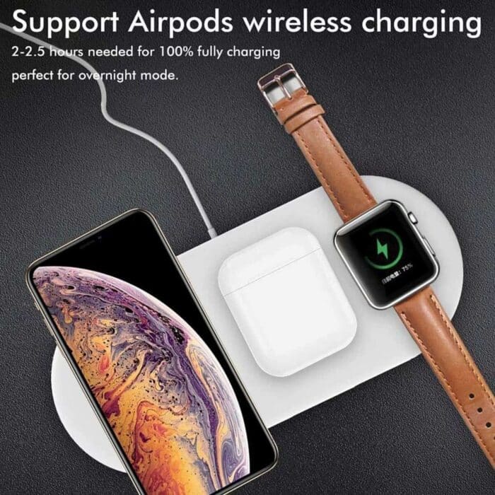 Killer Deals 3-in-1 10W QI Wireless Fast Charger for Apple / Samsung - Image 2