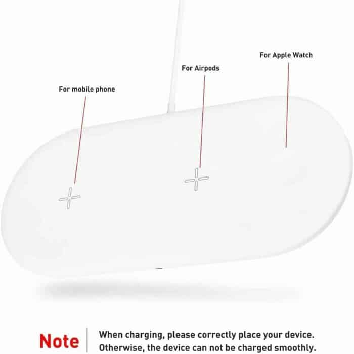 Killer Deals 3-in-1 10W QI Wireless Fast Charger for Apple / Samsung - Image 6