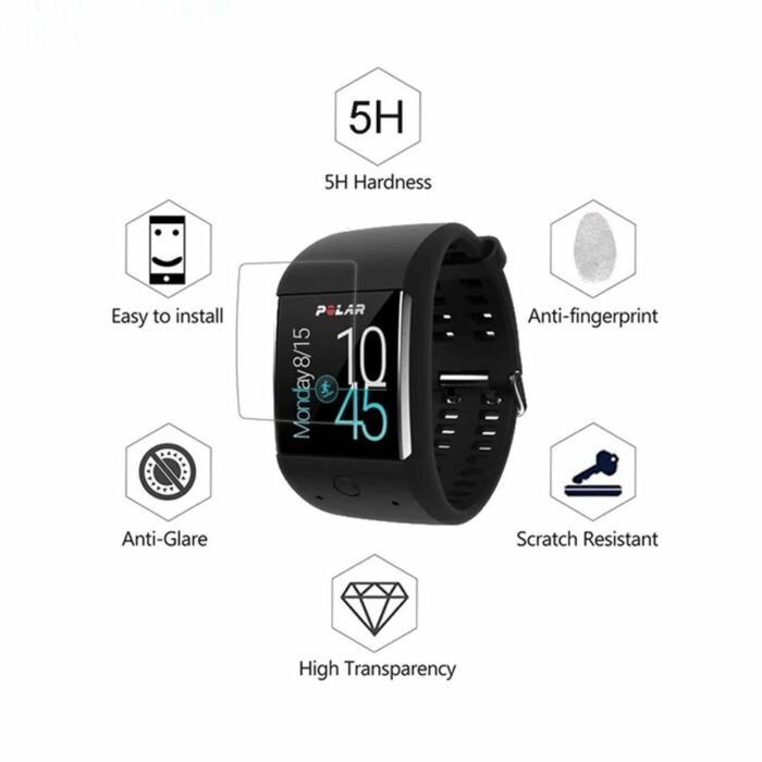 Killer Deals Replacement TPU Silicone Screen Protector Film for Polar M600 - Image 3