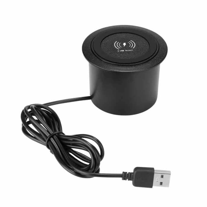 Killer Deals Desktop Embedded Wireless Charger with Fast charging USB Outlets - Image 13