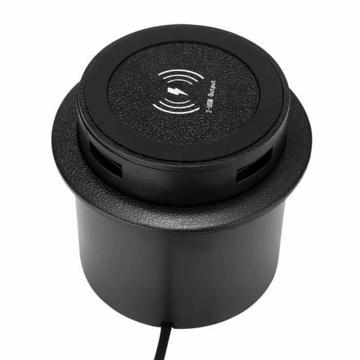 Killer Deals Desktop Embedded Wireless Charger with Fast charging USB Outlets - Image 10