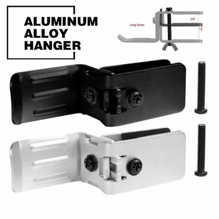 Killer Deals Desk Hanger Stand Mount for Headphone/Gaming Headset - Silver - Image 4