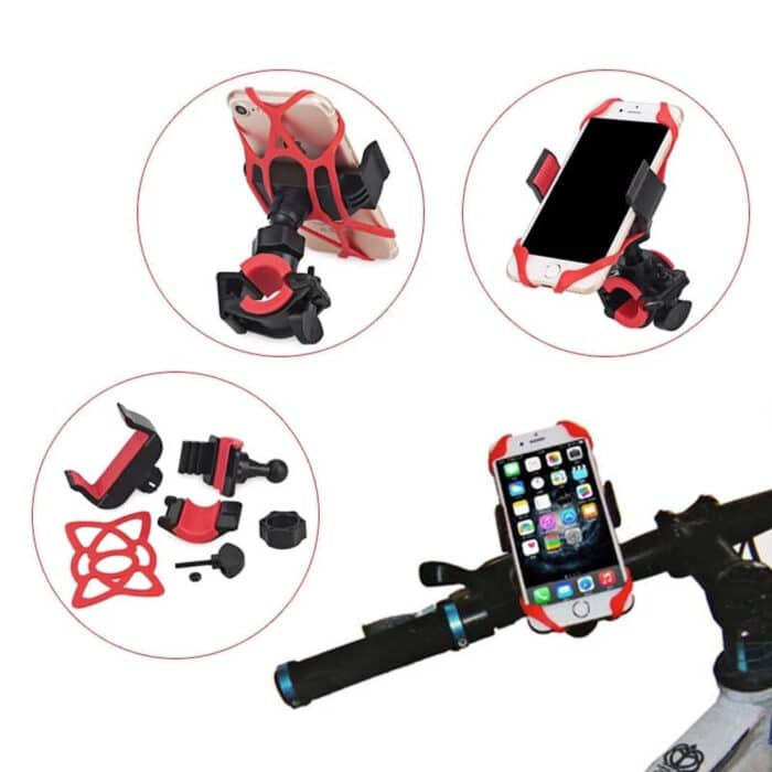Action Mounts bicycle cycling motorcycle handlebar phone holder mount - Image 6