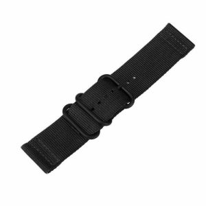 Killer Deals 22mm Nylon Strap for Garmin Fenix 5 / Fenix 6/ Fenix 7- Black