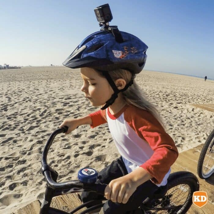 Action Mounts Vented Bicycle Helmet Mount Strap for GoPro Hero 3/ 2 - Image 2