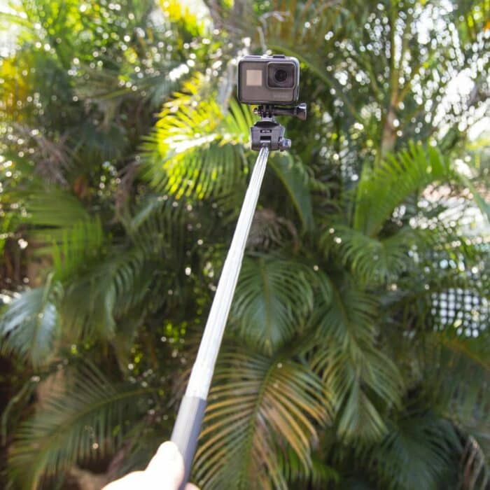 Action Mounts Adjustable 108cm Selfie Stick for GoPro Hero 3/ Hero 4/ Phone - Image 2