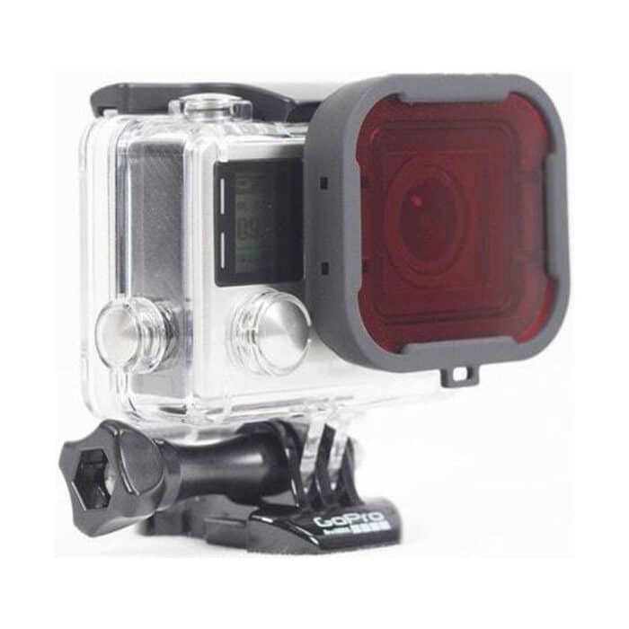 Action Mounts Red Lens Underwater Video Camera Filter for GoPro Hero 3+ - Image 5
