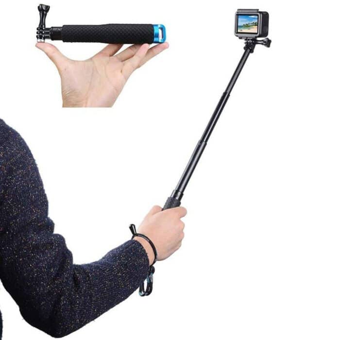 Action Mounts Extendable Waterproof Monopod Selfie Stick for GoPro 4/5/6/7/8 - Image 2