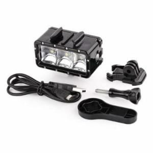 Action Mounts 30m waterproof led GoPro5/4/3+/3/2/1 (AM258)