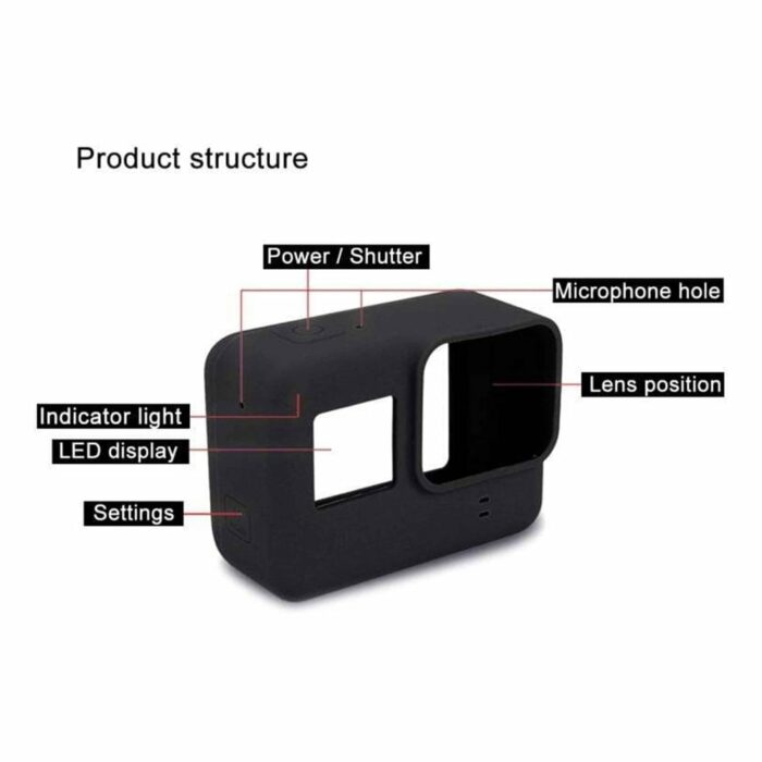 Action Mounts Shockproof Protective Cover for GoPro Hero 5/ Hero 6/ Hero 7 - Image 7