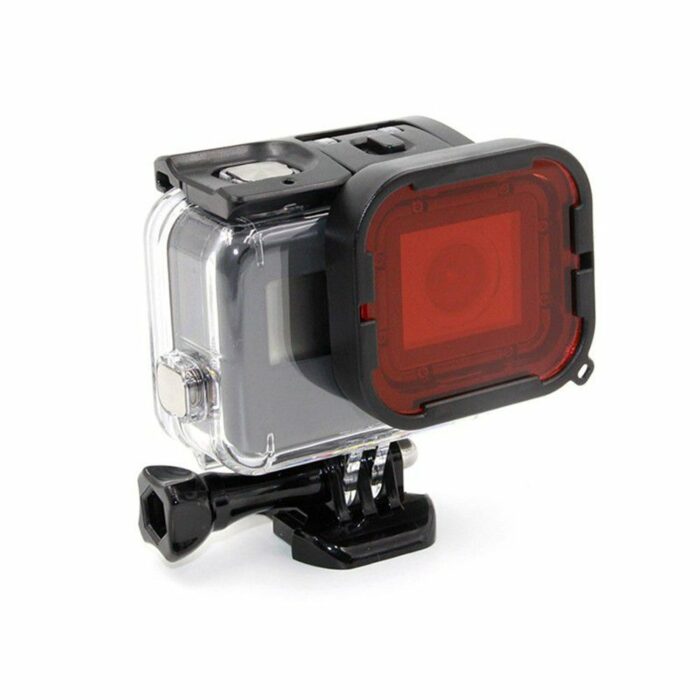 Action Mounts Diving/ Underwater Red Camera Lens Filter for GoPro Hero 5 - Image 2