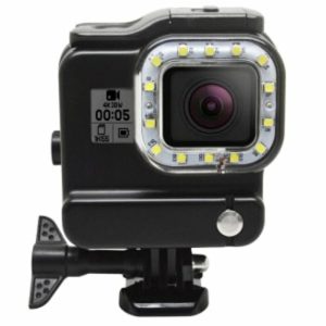11016-700×700-1 Action Mounts Hero 5/6/7 waterproof shell with LED lights (AM528)