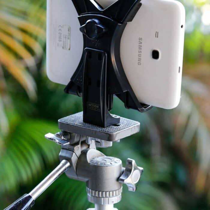 Action Mounts iPad/Samsung tablet video universal tripod mount + adapter - Image 6