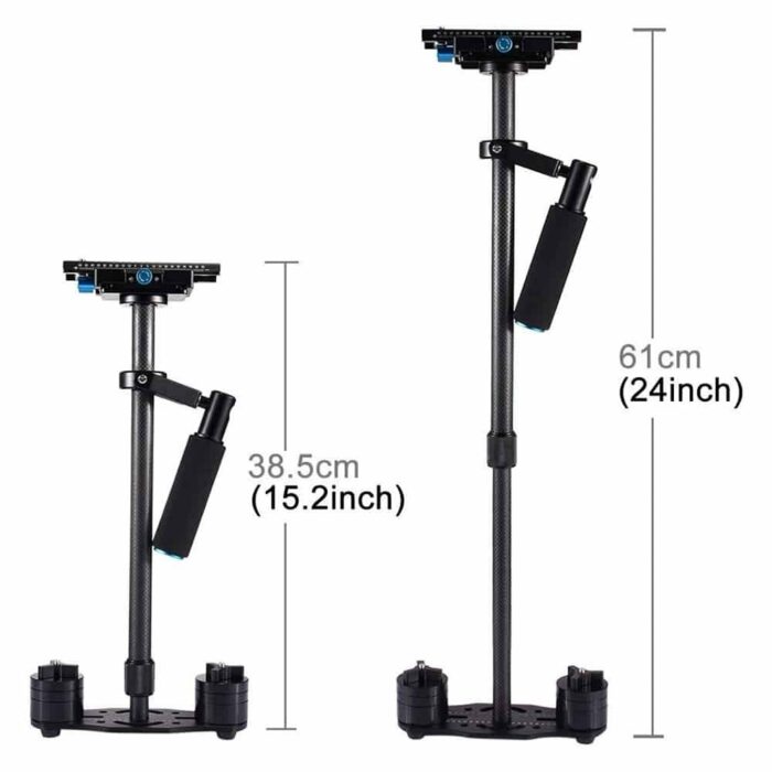 Killer Deals Action Mounts DSLR Carbon Fibre Handheld Video Stabilizer - Image 6