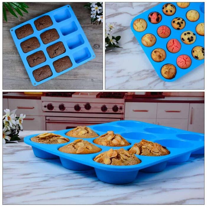 Killer Deals Muffin Pan Silicone Baking Mould - Image 2