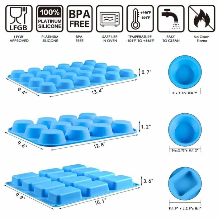 Killer Deals Muffin Pan Silicone Baking Mould - Image 3