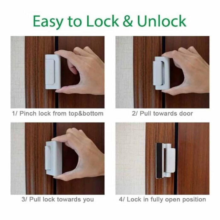 Killer Deals Easy Install Childproof Home Security Reinforced Door Lock - Image 3