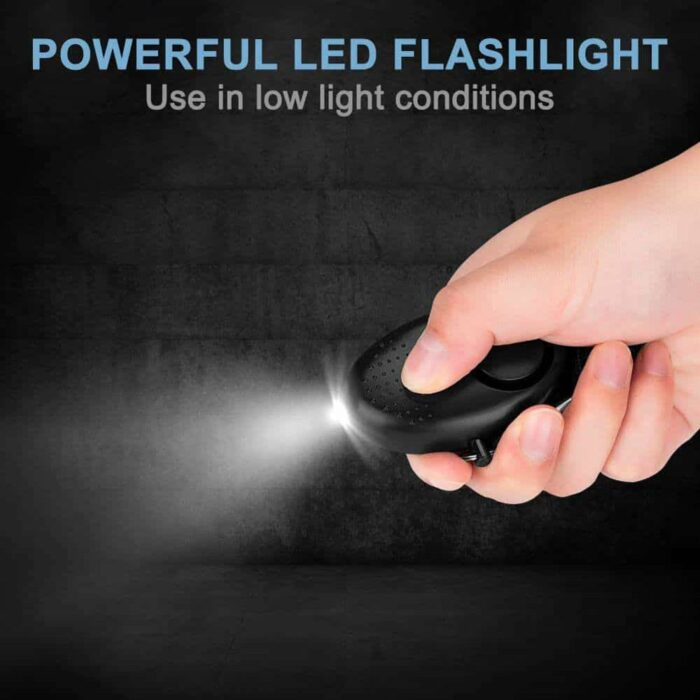 Killer Deals 130db Personal Safety Security Alarm LED Light Keyring - Image 2