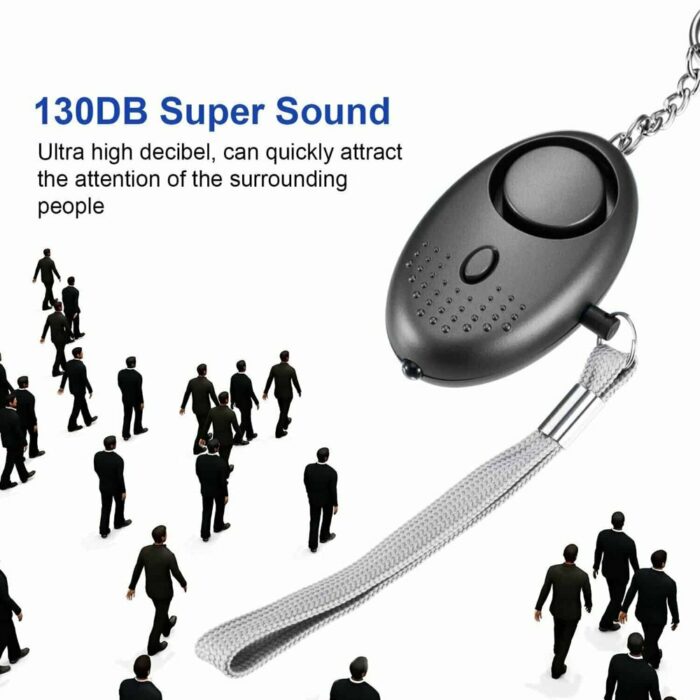 Killer Deals 130db Personal Safety Security Alarm LED Light Keyring - Image 5