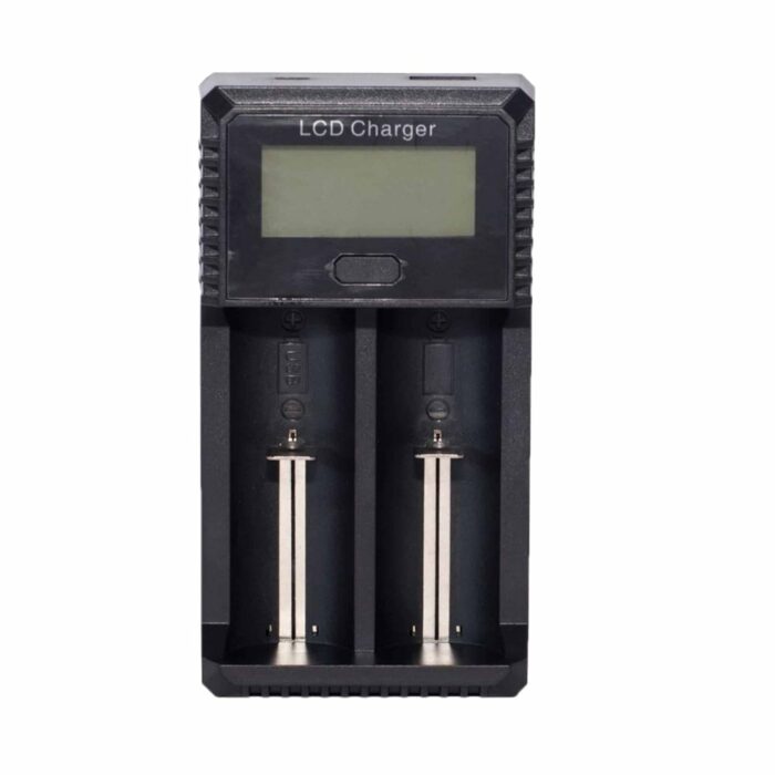 Killer Deals Double slot LCD multi-function lithium battery charger