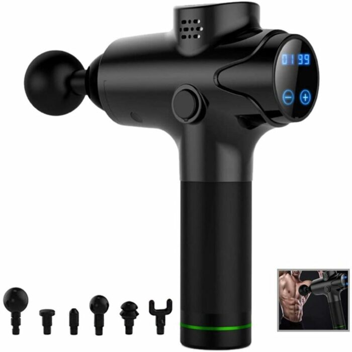 Killer Deals Deep Tissue/Trigger Point Muscle Massage Gun Spare Heads (6 Piece Set) - Image 6