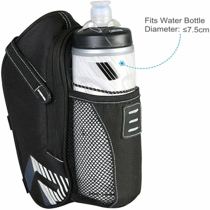 Killer Deals Cycling Road Bike Rear Saddle Bag with Water Bottle Pocket - Image 2