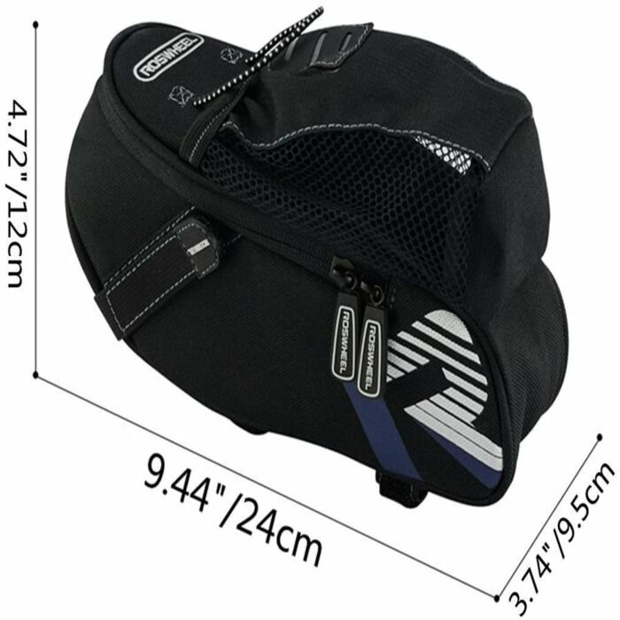 Killer Deals Cycling Road Bike Rear Saddle Bag with Water Bottle Pocket - Image 3