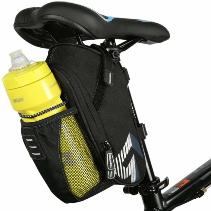 Killer Deals Cycling Road Bike Rear Saddle Bag with Water Bottle Pocket - Image 4