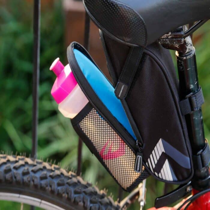 Killer Deals Cycling Road Bike Rear Saddle Bag with Water Bottle Pocket - Image 7