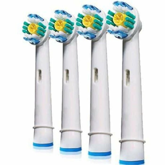 Killer Deals Pro White Electric Toothbrush Replacement Heads for OB (x4)